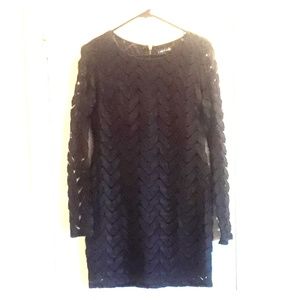 Black mini dress, size Large
